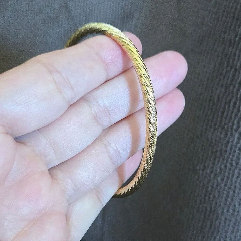 Mia Fiore Textured Gold💛 Cuff Bracelet - NWT